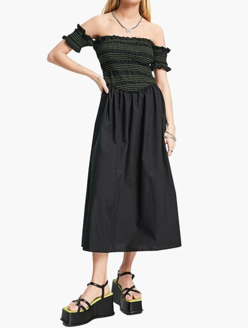 Topshop spot 2025 bardot dress